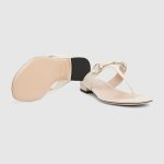 Gucci Women’s thong sandal with Horsebit - Image 2